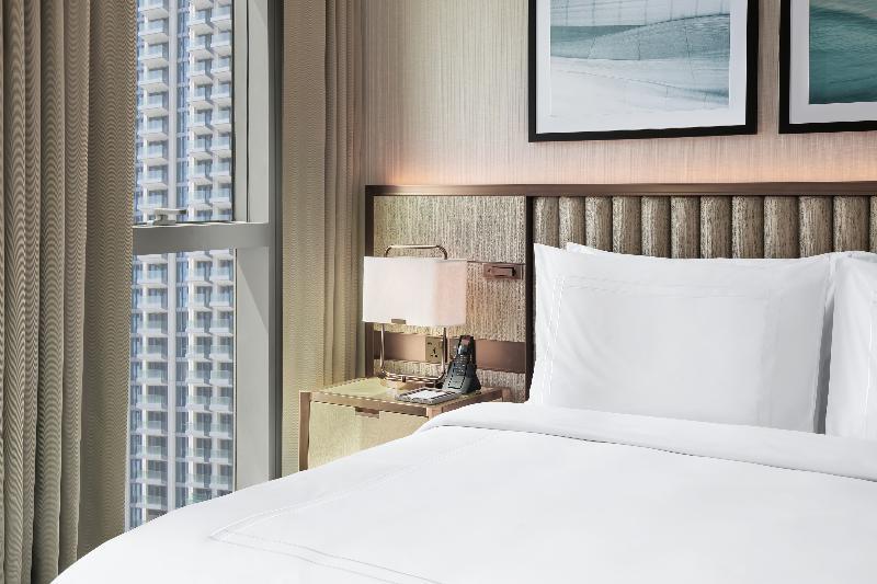 迪拜 Address Creek Harbour酒店 外观 照片 A guest room at the hotel