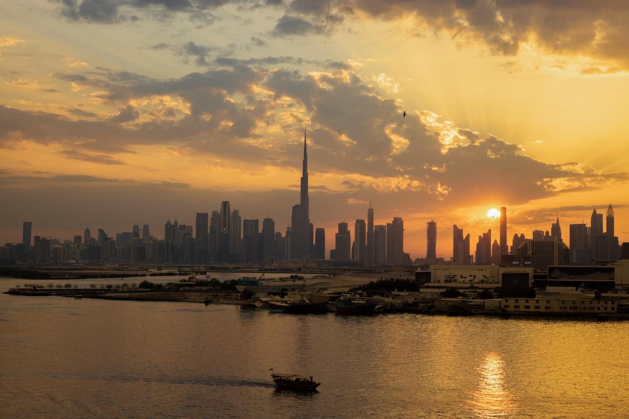 迪拜 Address Creek Harbour酒店 外观 照片 Dubai skyline