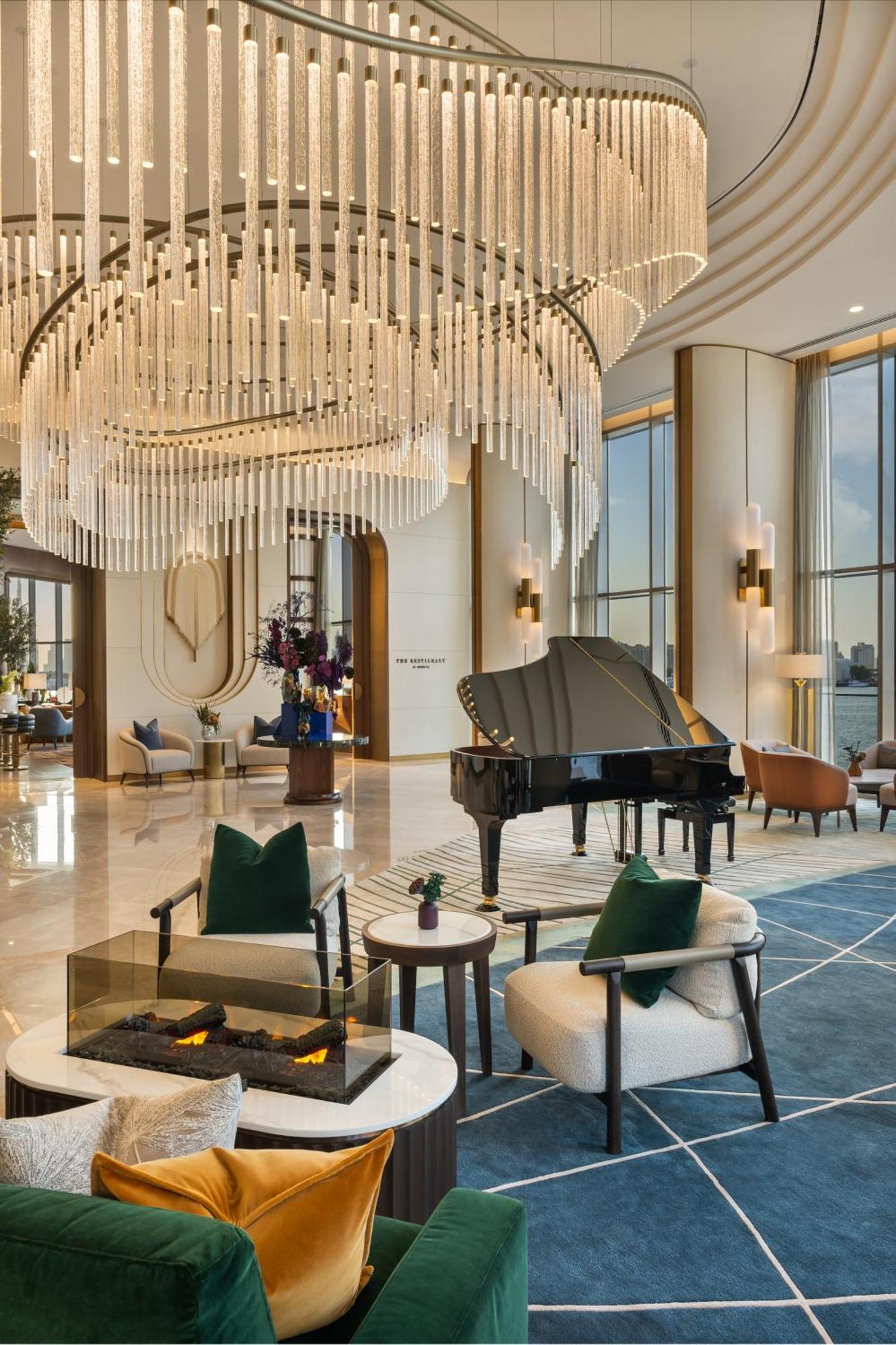 迪拜 Address Creek Harbour酒店 外观 照片 The lobby of the hotel