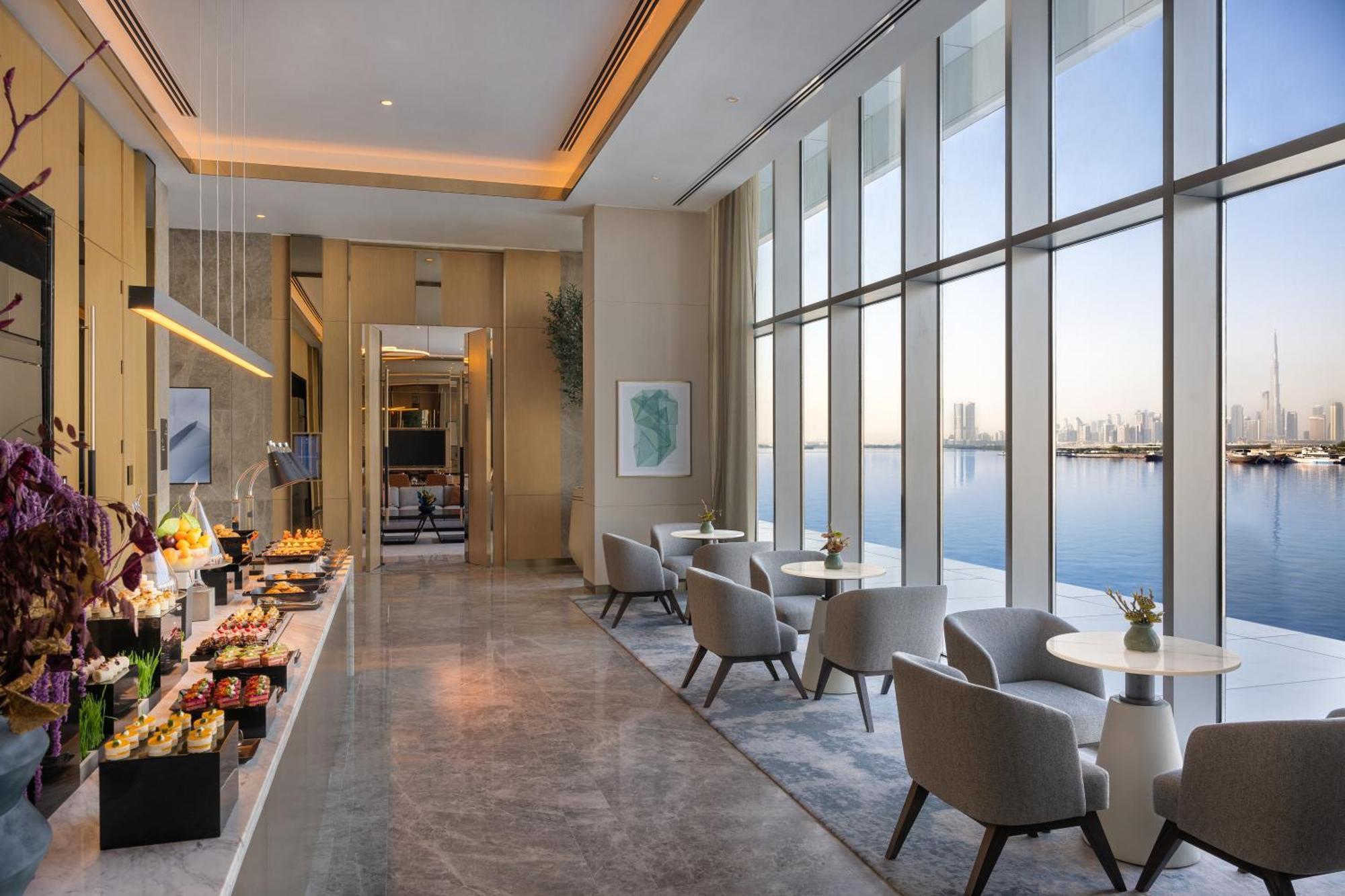 迪拜 Address Creek Harbour酒店 外观 照片 The lounge at the airport