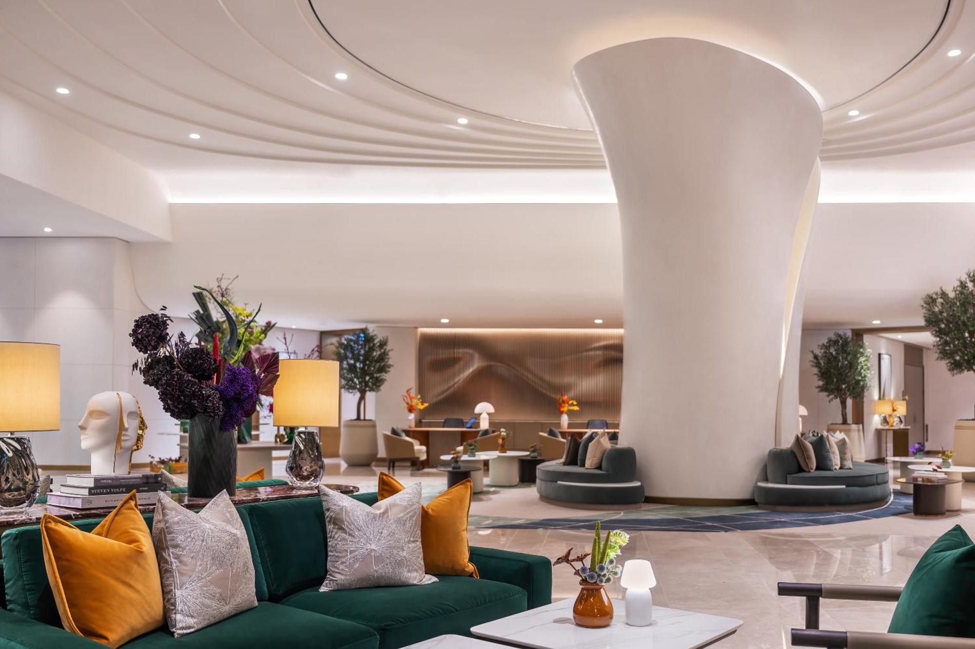 迪拜 Address Creek Harbour酒店 外观 照片 The lobby of the hotel