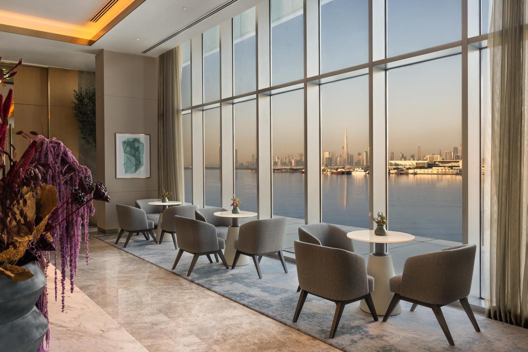 迪拜 Address Creek Harbour酒店 外观 照片 The Lounge at the airport